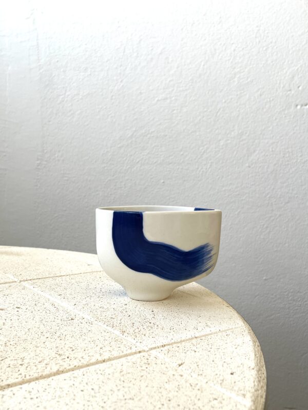 Tasse BIRD lignes bleues